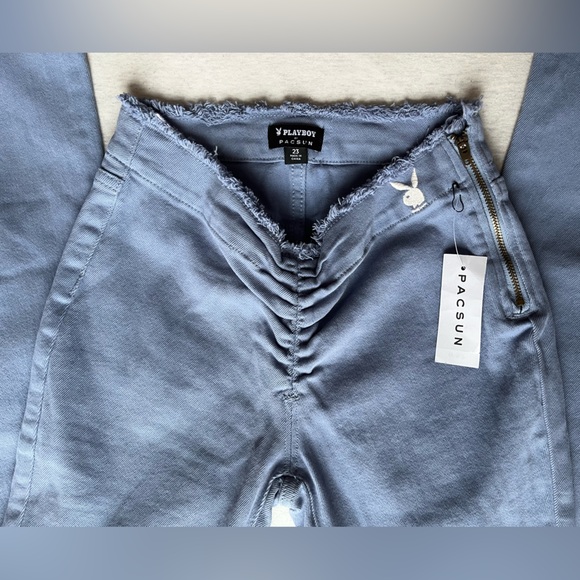 NWT PacSun Playboy Flare Jeans - Picture 2 of 16
